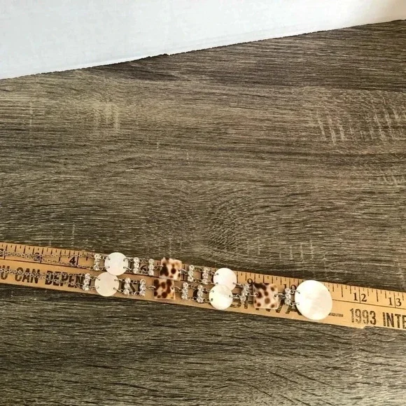 Fifth Avenue Collection  Rhinestone and Shell Necklace - Picture 8 of 8